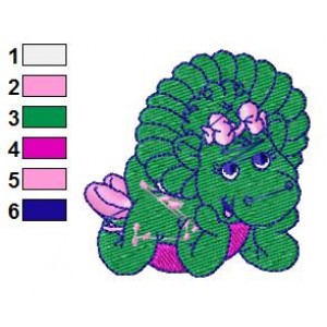 Barney Embroidery Design 31